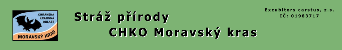 Stráž přírody CHKO Moravský kras - odkaz.