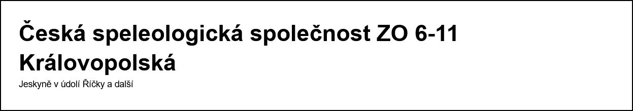 Web ZO ČSS 6-11 Královopolská - odkaz.